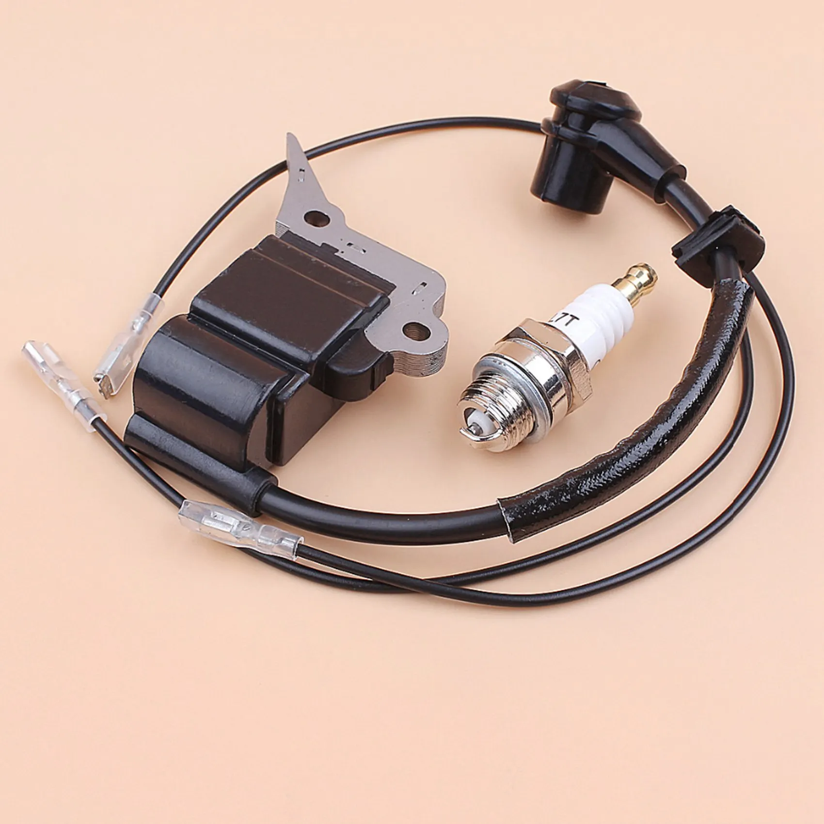 A25F-Ignition Coil Module Spark Plug For Chainsaw 2500 25CC ZENOAH G2500 TIMBERPRO LAWNFLITE Spare Parts