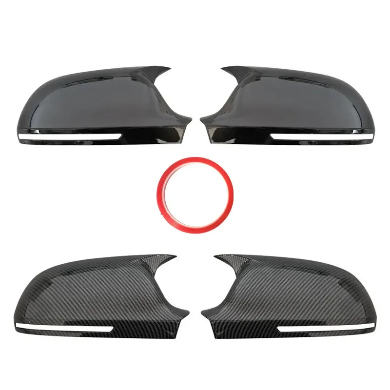 

Replacement Rearview Side Mirror Covers Cap For AUDI A4 B8 A3 A5 A6 A8 S3 S 4 S5 Accessories Carbon Fiber Gloss