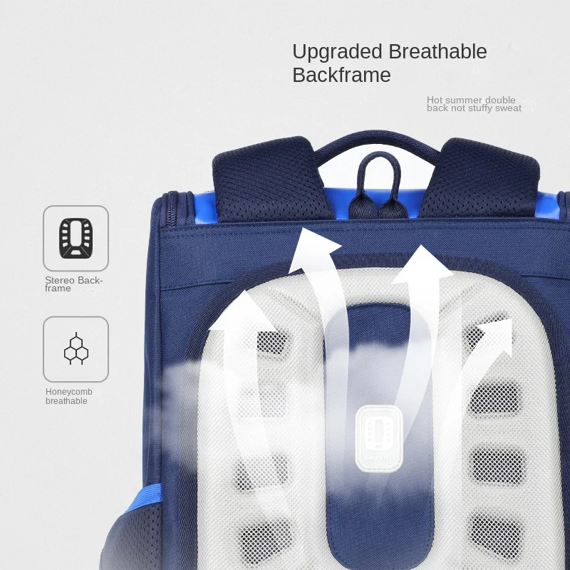 Marvel Boy Orthopedic School Bag Grade 1-3 Spider Man Captain America Primary Student Shoulder Backpack Large Capacity Mochilas