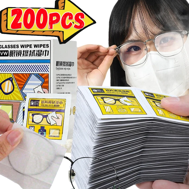 

10-200pcs High Quality Cleaning Cloth Glasses Cleaner Cleaning Cloth for Glasses Cloth Len Phone Computer Screen Cleaning Wipes