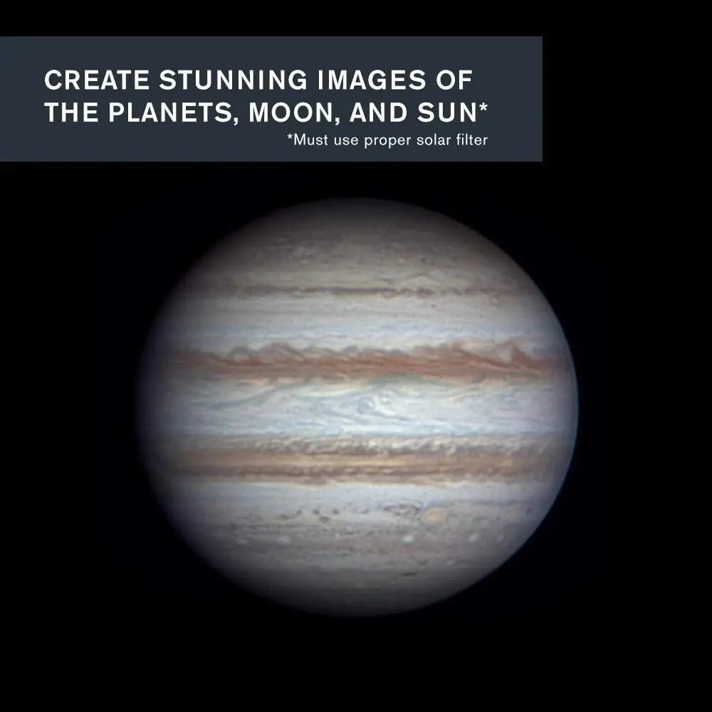 10 Solar System Imager – Astronomy Camera for Moon, Sun, and Planets – 10.7 MP Color Camera for Astroimaging for Beginners