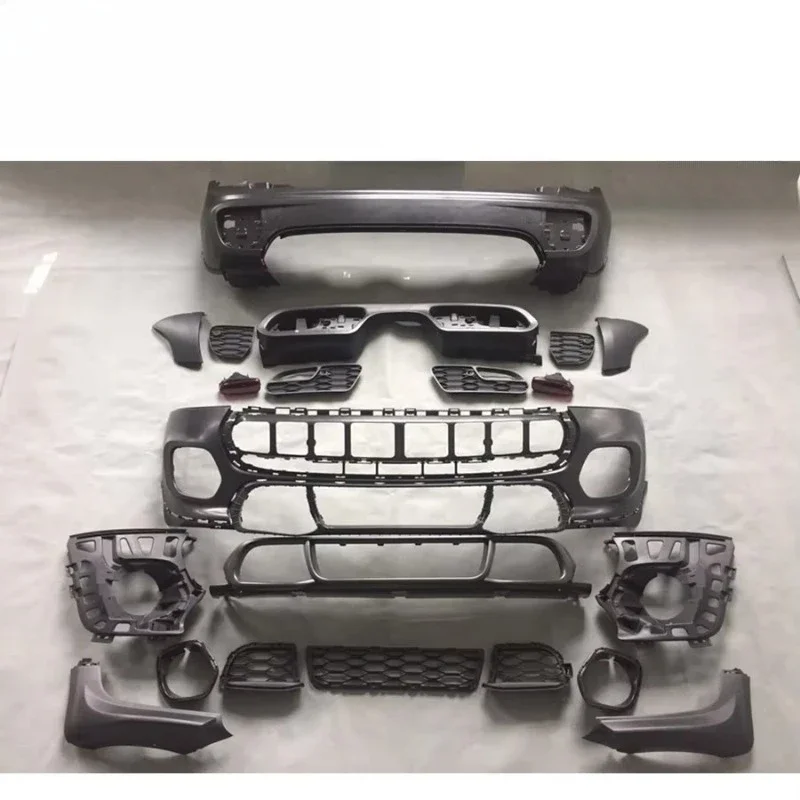 2014-2020y F55 F56 Upgrade to JCW Style Body Kit Facelift Car Bumpers Car Accessories Auto Parts 2