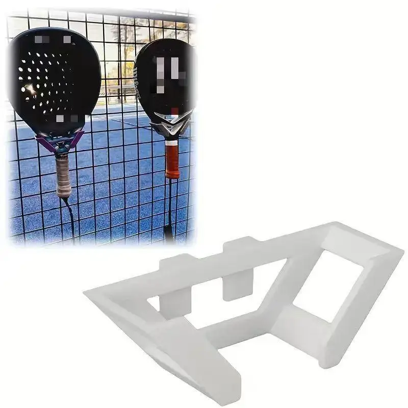 Wall Mount Racket Holder For Efficient Space Saving Organizing Tennis Badminton Equipment Sports Racket Antislip Design