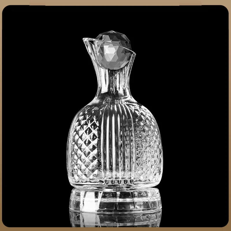 

Crystal Glass Cup for Wine, Rotation Tumbler, Wine Aerator, Decanter, Glasses, Mug, Creative Gifts, 1500ml home drinkware