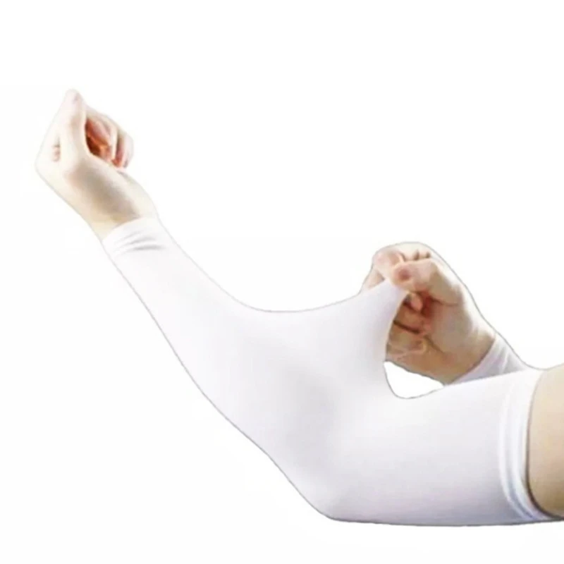 Sublimation Arm Sleeves Heat Transfer Do It Yourself Thin Long Arm Sleeves Vacant Heat Transfer Printing Arm Cover DXAA