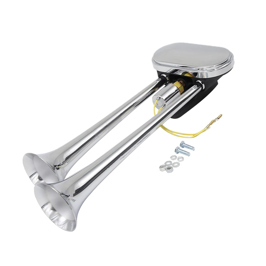 

Air Trumpet Super Loud 135db Compressor Set Car Truck Train