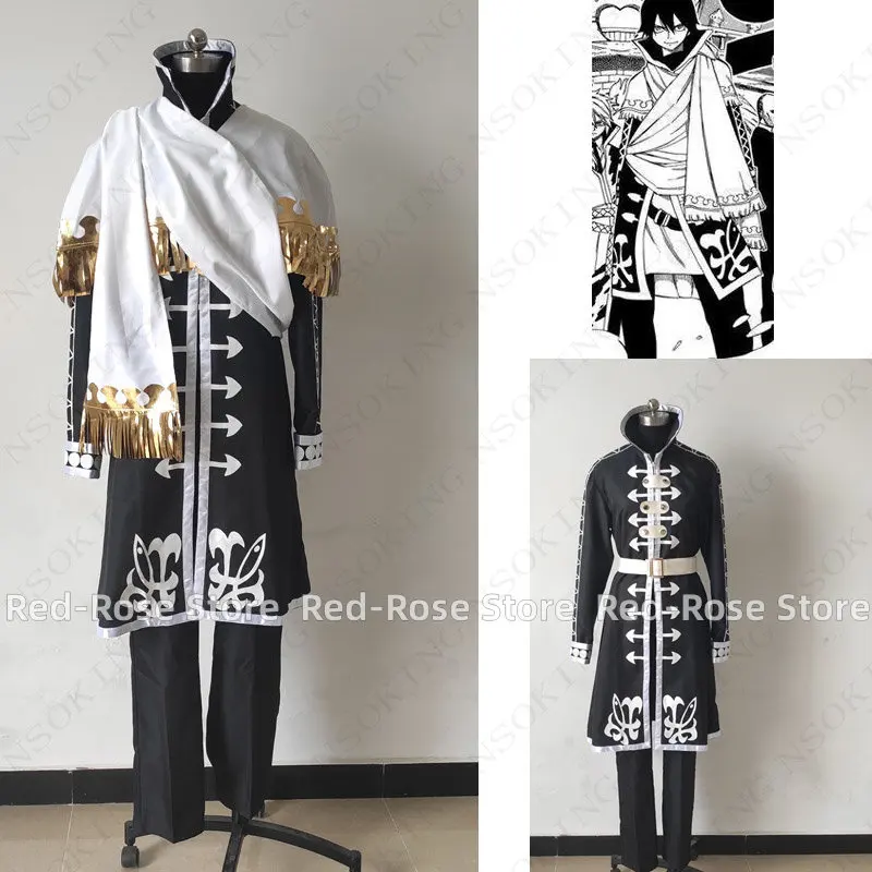 

Anime Zeref Dragneel Halloween Cosplay Costume Custom Made