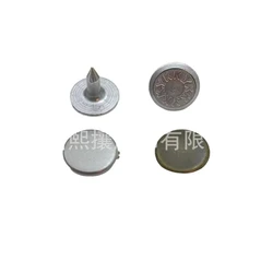100sets/Lot YKK Rivets Solid Face Bumper Eyelet Racer Buckle Pants Hook Jeans Casual Pants Metalwork Clothing Accessory