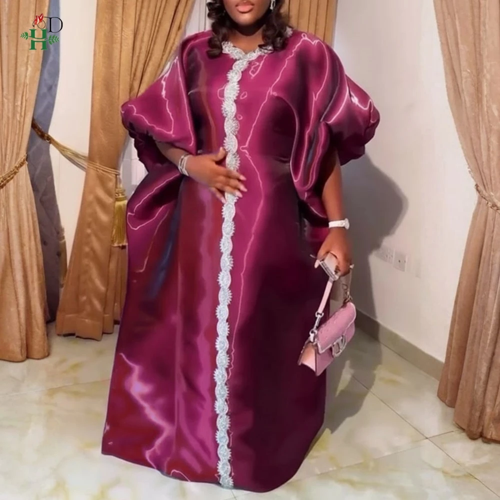 African Dresses For Women Plus Size Turkey Dress Musilm Elegant Bubu Gown Wedding Party Boubou Robe Christmas Africa Clothing