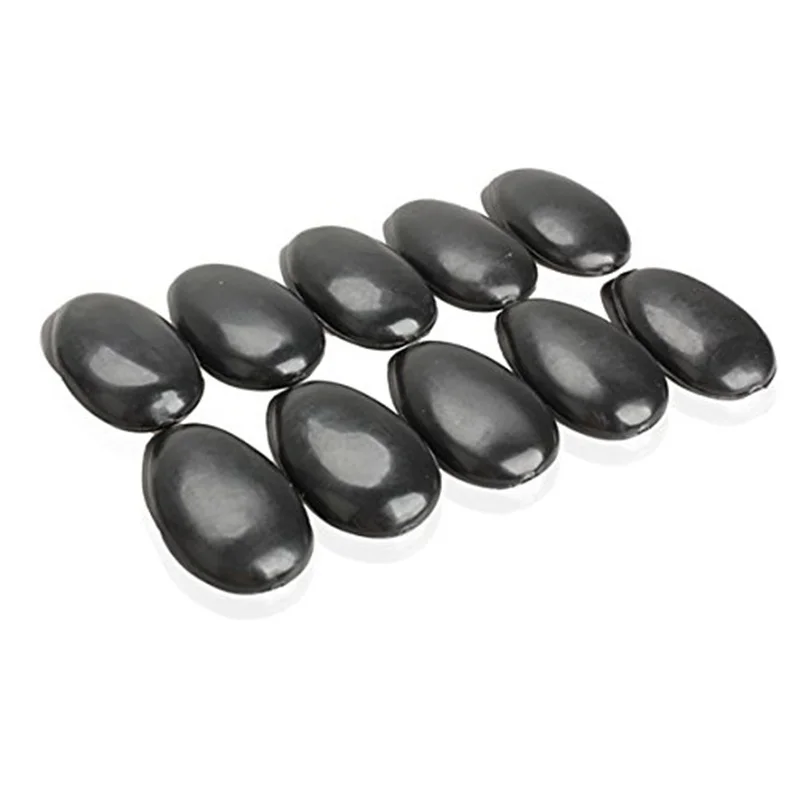 10 Pairs Black Plastic Hairdressing Dye Coloring Ear Cover Shield Protector