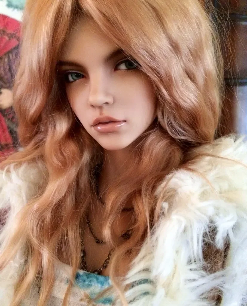 レジンの女の子のための樹脂人形,アイメイク付きの完璧な女の子の人形,最高の誕生日プレゼント,送料無料,65cm,新品,2024