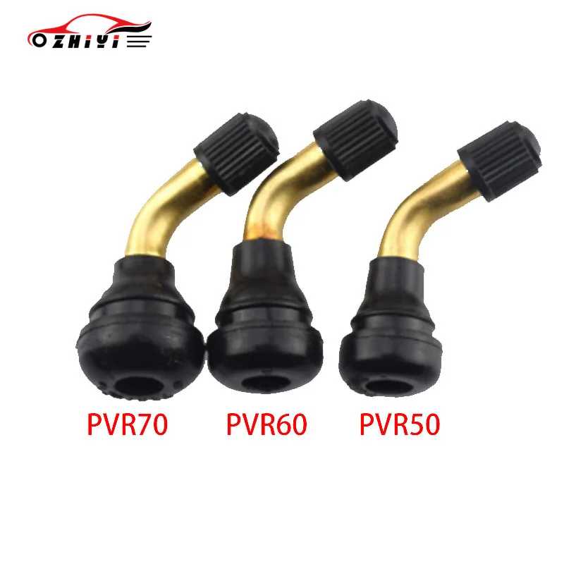 PVR70 PVR60 PVR50 PVR40 Rubber Valve Core Valve Electric Car Tubeless Tire Valve Battery Car Elbow Motorcycle Valve