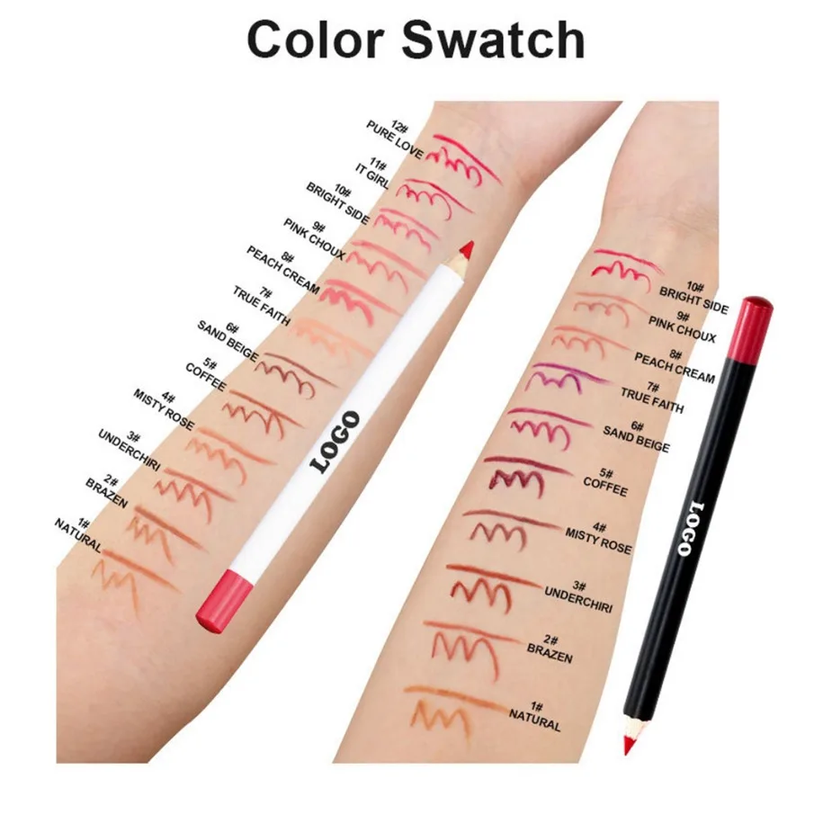 Private Label Nicht verschmierender, matter Lippenstift, langlebig, wasserfest, tierversuchsfrei, Schönheitslippenstift, individuelles Logo, Großhandel, Make-up