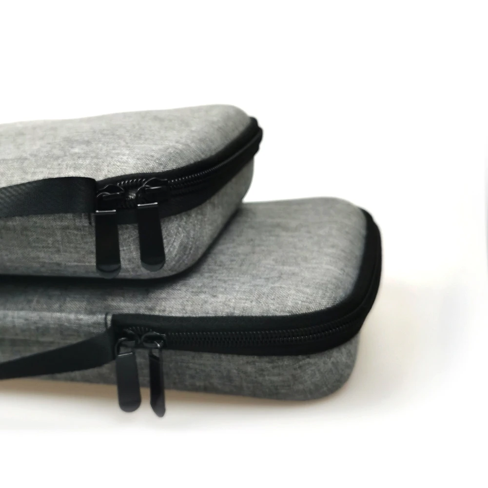 Hard Shell Carrying Storage Bag Double Zipper Travel Carry Case Shockproof Dustproof Accessories for Logitech MX Mechanical Mini