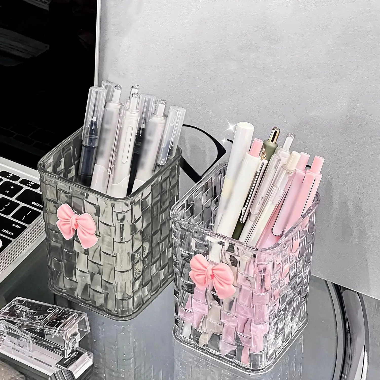 Clear Acrylic Makeup Brushes Storage Box Desk Cosmetic Organizer Lipstick Storage Nail Polish Display Stand Rack Jewelry Case gallery 4