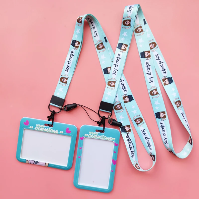 Occupational therapy Card Holder Lanyard Nurse Credit Card Case Neck Strap ID Badge Holders Credentials Retractable Clip yoyo