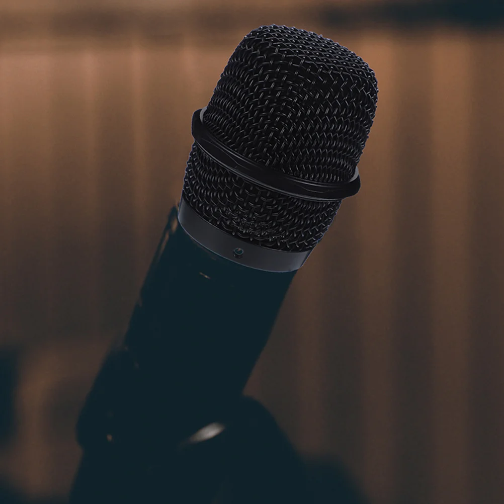 

2Pcs Microphone Metal Grille Heads Replacement Durable Mesh Ball Head for Wireless Mic Ktv Conference Indoor Outdoor Use