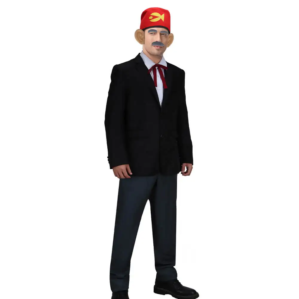 Gravity Falls Grunkle Stan Cosplay Costume TV Series Stan Pines Halloween  Outfits Men's Coat Shirt Pants Tie Hat Takerlama - AliExpress