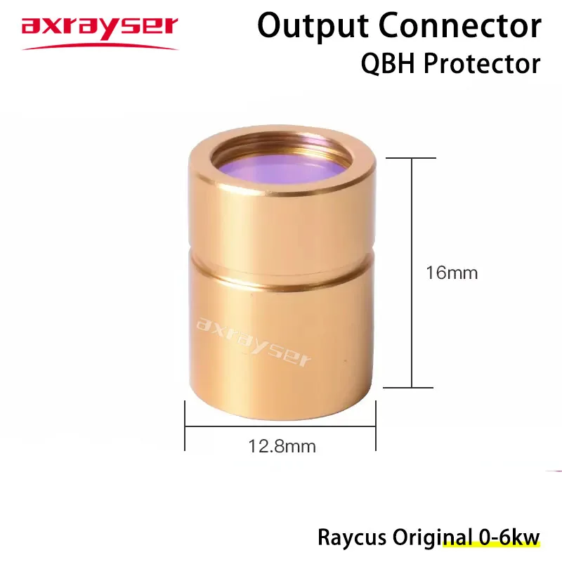 Raycus & Max IPG Ausgangsschutz-Verbindungsstück Linse 1,5KW 3KW Original QBH Faserlaserquellen-Schutzkappe Faseroptikkristall – Detail 13