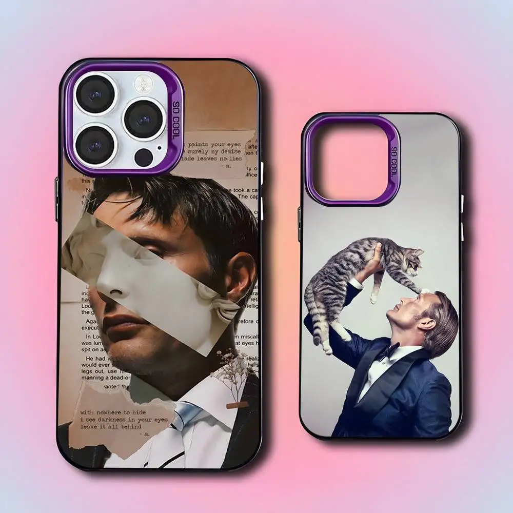 

M-Mads MikkelsenS For Purple Candy Matte Cover iPhone 17,16,15,14,13,12,11,Mini,Pro,E,SE4,XS,MAX