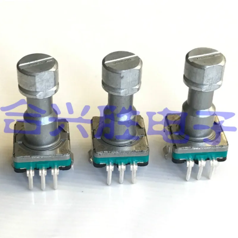 1 Piece EC11 Encoder CT200 Car Navigation Audio Menu Bluetooth Adjustment Knob 30 Positioning 15 Pulse Shaft Length 18MM
