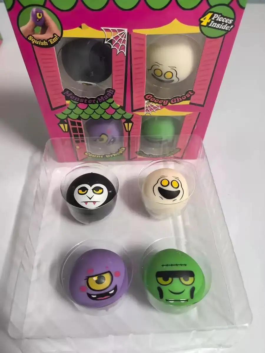 NEW! 2026 Schylling Needoh Halloween Haunted House Squishy Fidget Set Squishy Sensory Fidget Surprise Blind Box Adult