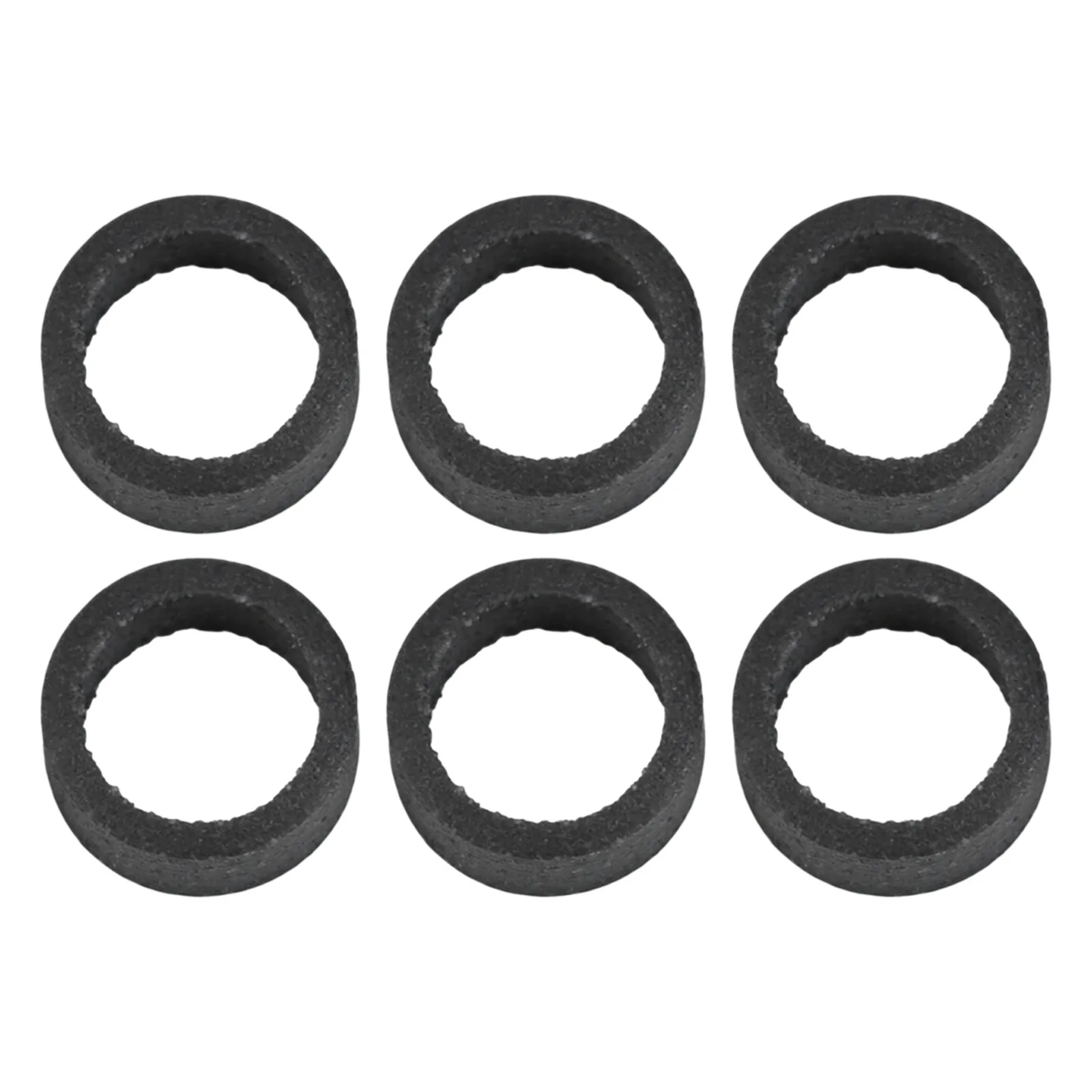 High Efficiency Fuel Injector Gasket Kit Compatible with Select For BMW Models Contains Six Pieces Part Number 13537591006