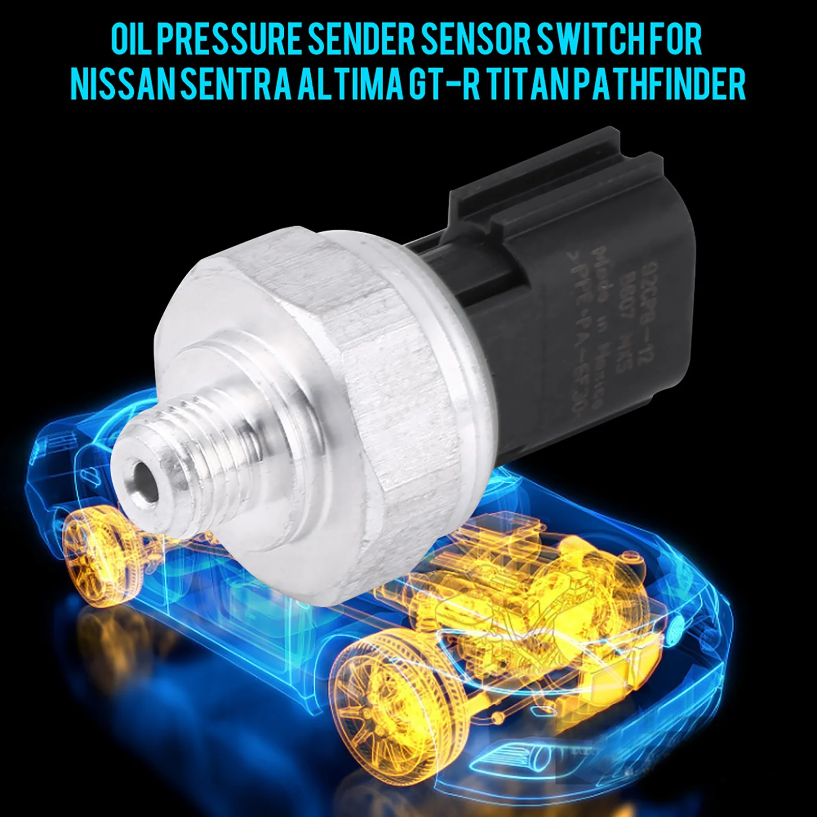 

Auto Oil Pressure Sensor for 25070-CD000 25070-CD00A Oil Pressure Sender Oil Pressure Sensor