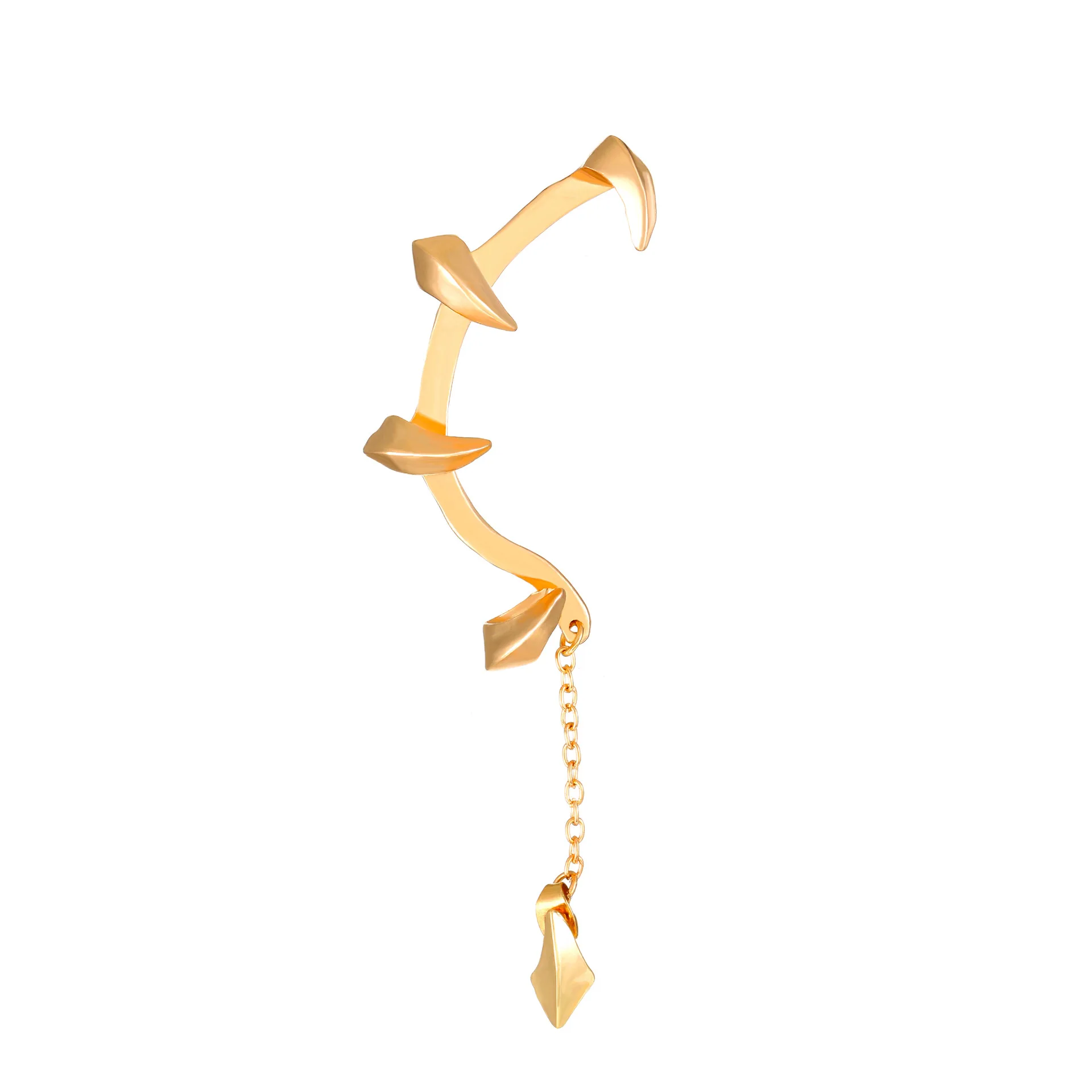 Gothic Teufel Minions Ohr Haken Punk Dunkle Legierung Geometrische Ohr Manschette frauen Ohrringe Retro Party Schmuck Mode Zubehör – Detail 5