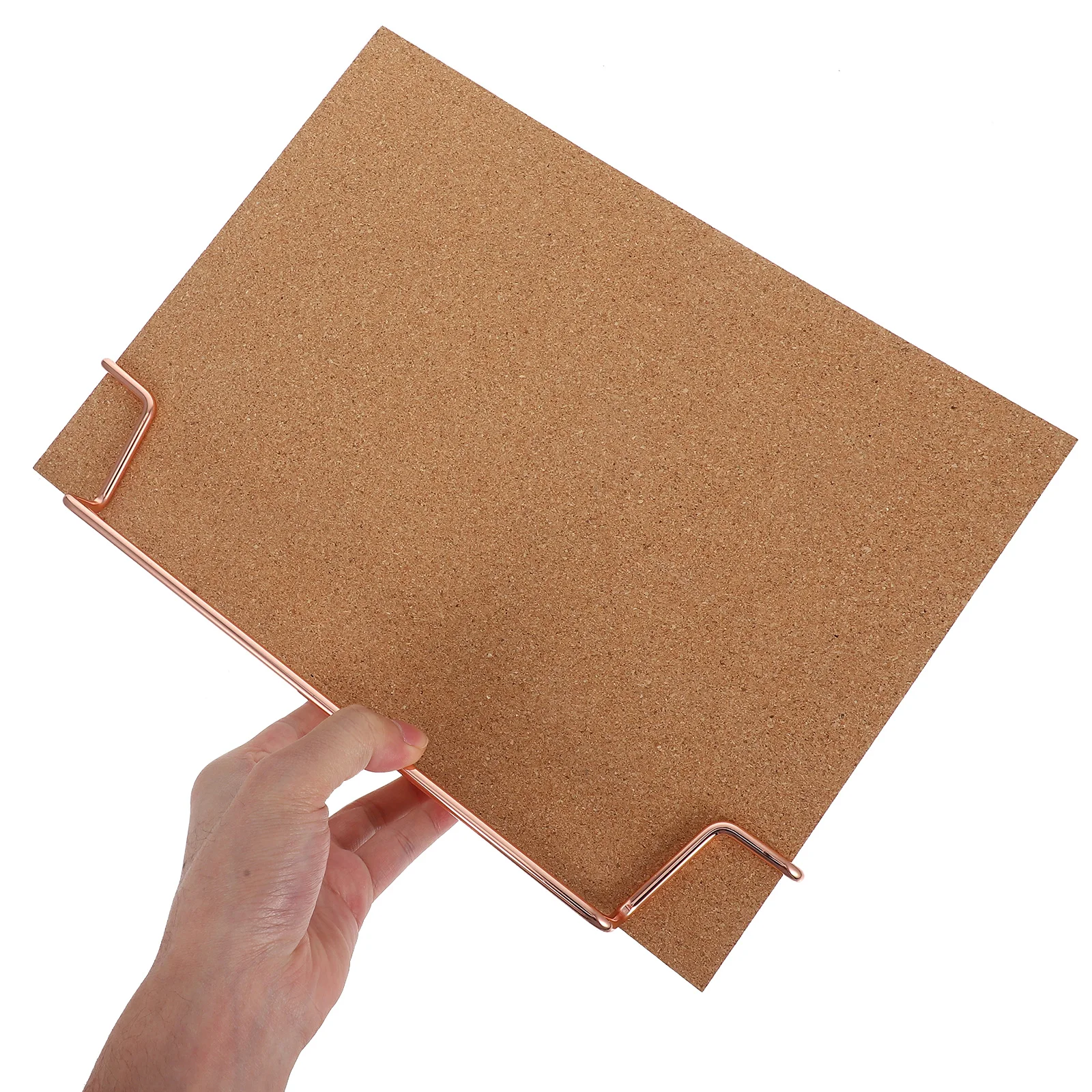 

Cork Board Message for Office Pictures Desk Bulletin Small Display with Stand Cute