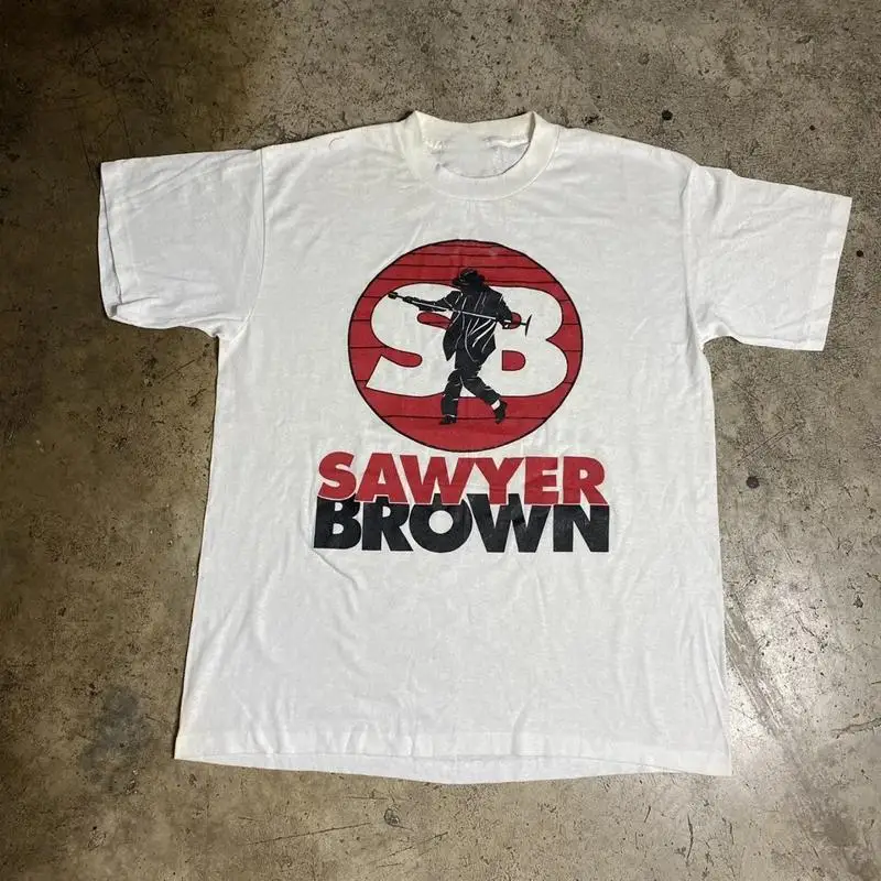 

Sawyer Brown Band For Fan White All Size T Shirt