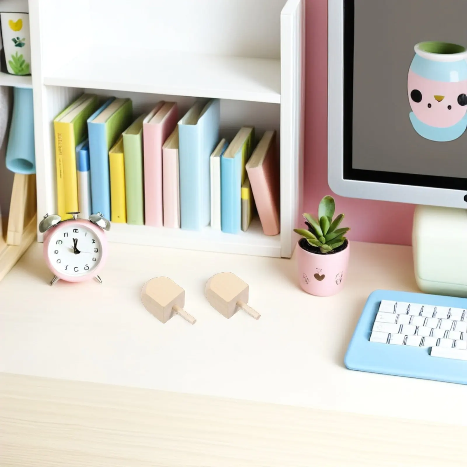 

15 шт. деревянных заготовок для волчков (дрейделей), неокрашенные, для Хануки, для творчества, праздничные деревянные игрушки-волчки для самостоятельного изготовления