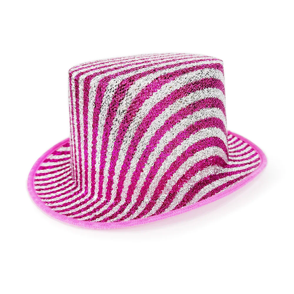 

Шелковая шляпа с перьями, красочная шляпа Линкольна, шляпа клоуна, цилиндрическая шляпа для карнавала, сценического шоу