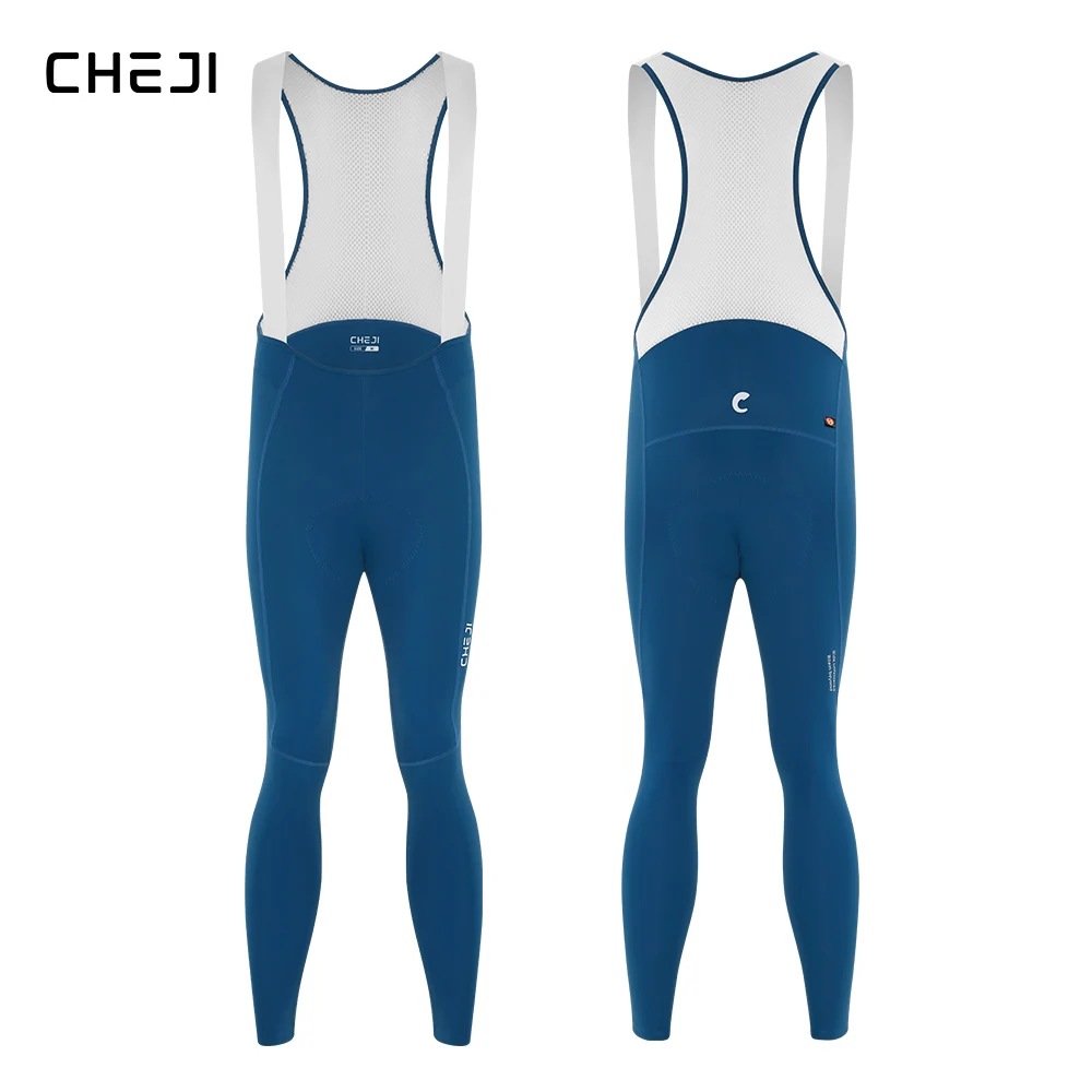 Cheji Cycling Lange Trägerhose, atmungsaktive Kompressions-Trägerhose für Herren – Detail 20