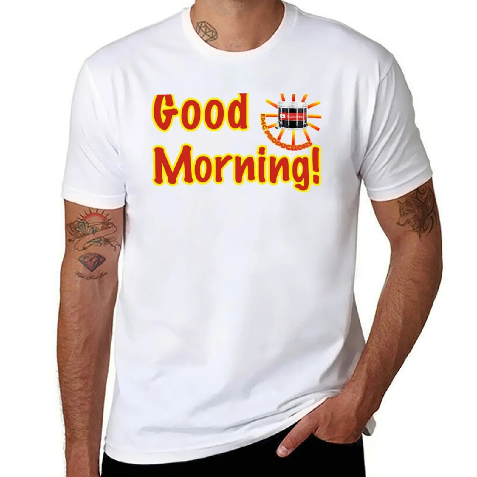 

Good Morning! Subscribe to EMC :) T-Shirt funny t shirts man cotton t shirt man T-Shirt