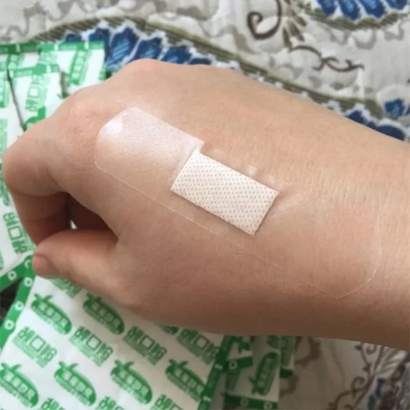 120 قطعة/المجموعة 160 قطعة/المجموعة شفافة الفرقة المعونة مقاوم للماء تضميد الجروح الجص تنفس الإسعافات الأولية التصحيح لاصق الضمادات كيت #2