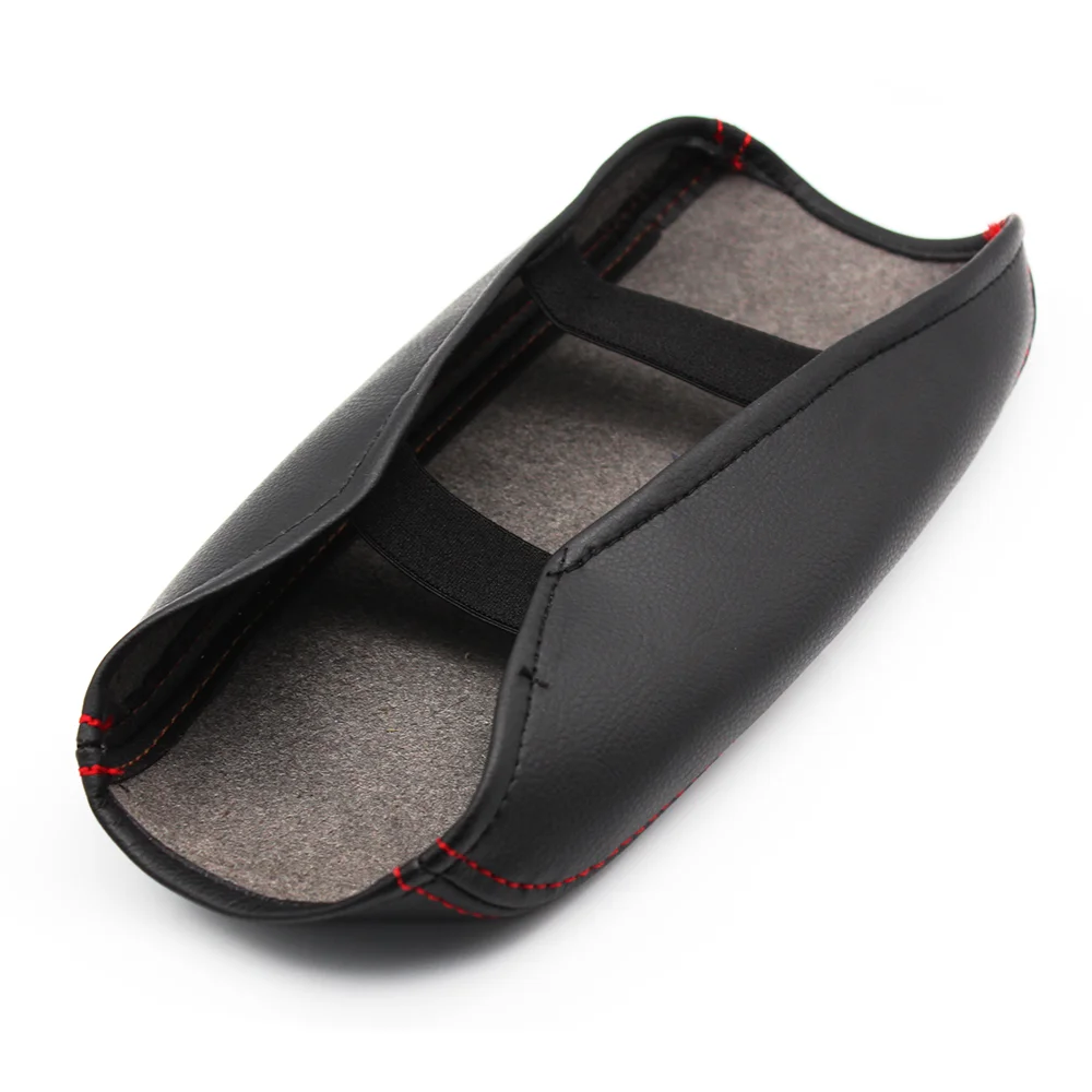 Soft Microfiber Leather Armrest Cover For Hyundai IX25 2015 2016 2017 2018 Car Center Control Armrest Box Cover Trim