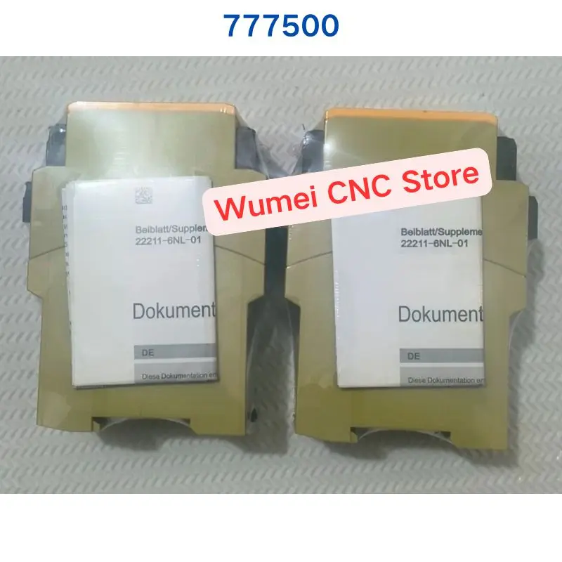 Brand New Original safety relay PNOZ XV2P 777500 1 piece If you need other specifications, please consult