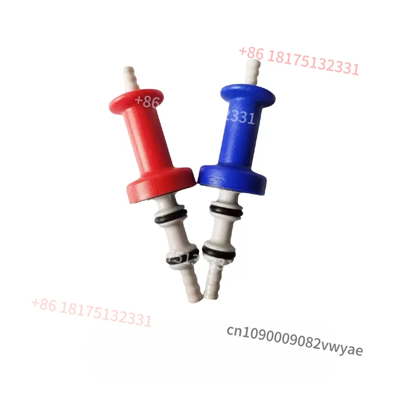 8 series 9 series AB liquid red and blue suction rod connector handle original disassembly hemodialysis machine accessories