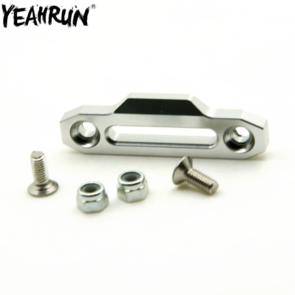 YEAHRUN Alloy Hawse Fairlead Winch Control Mount for 1/10 RC Crawler Car D90 Parts