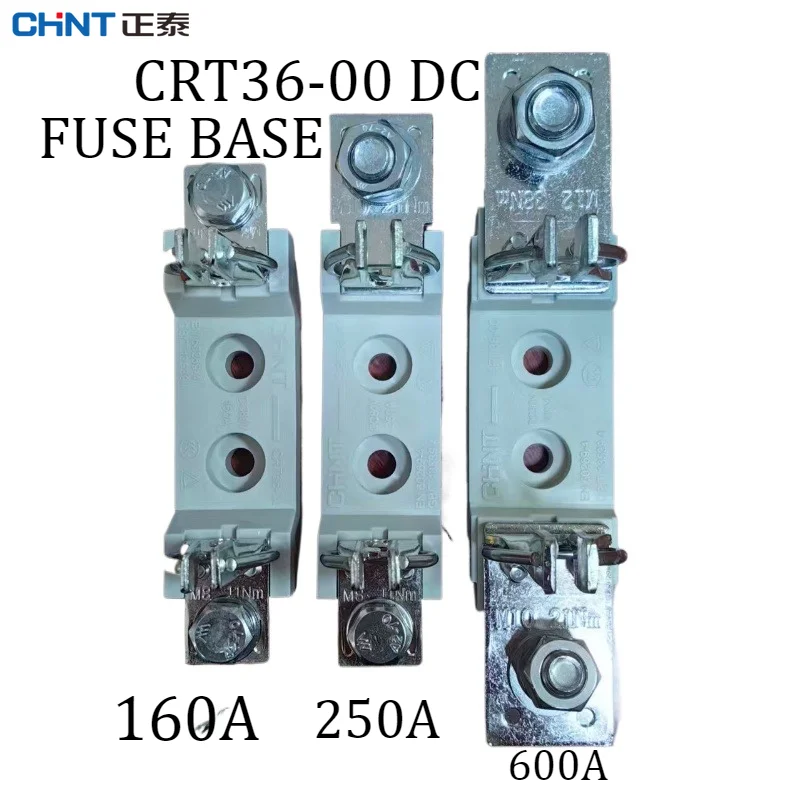 CHINT DC CRT36-00 Fuse Knife BASE Shaped Contact DC80V 160A 250A 600A Communication Specific