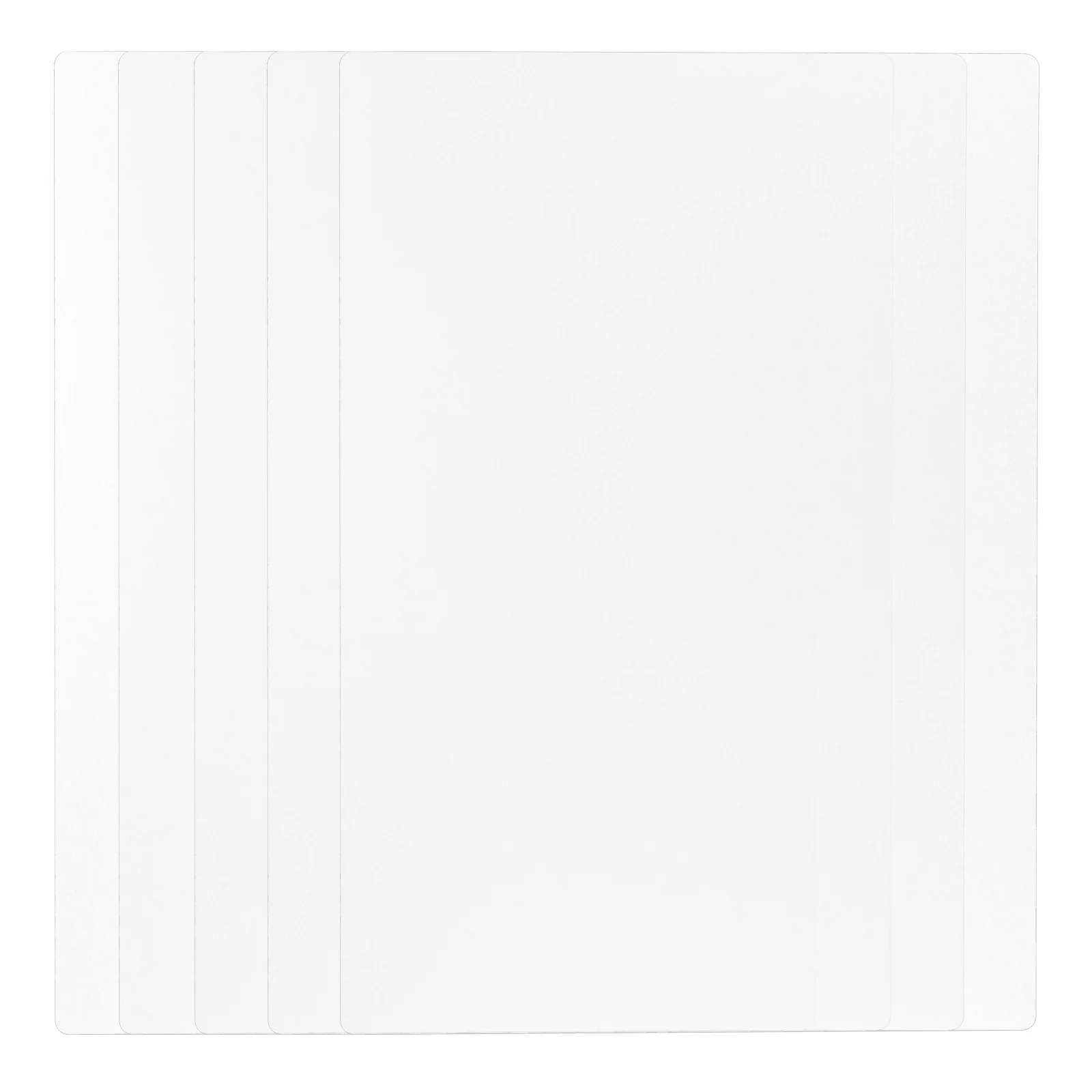 

Plastic Writing Pad 5 Sheets A3 Transparent Exam Mats Anti-Slip School Writing Board Multi-Function Office Supplies Desk
