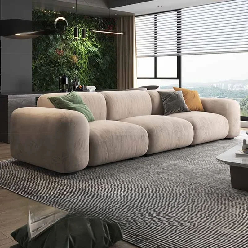 Lounge Luxury Recliners Sofa Living Room Velvet Sitting Modern Apartment Couch Italian 3 Seater Sofas Camas Furniture Home