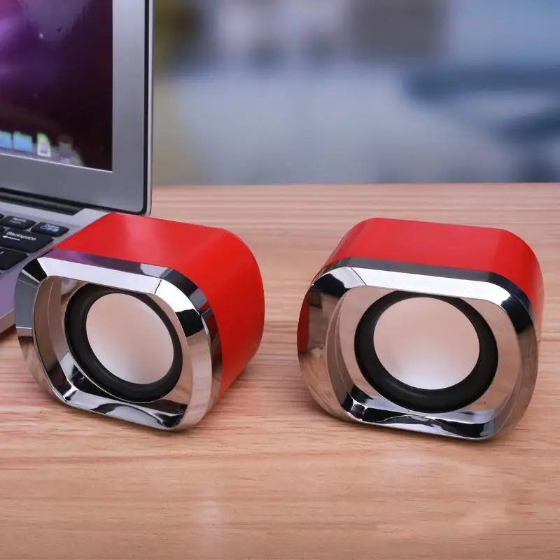 Computer Speakers For Desktop Portable Multimedia Speaker Computer Speaker Clear Sound Quality Multimedia Versatility Desktop
