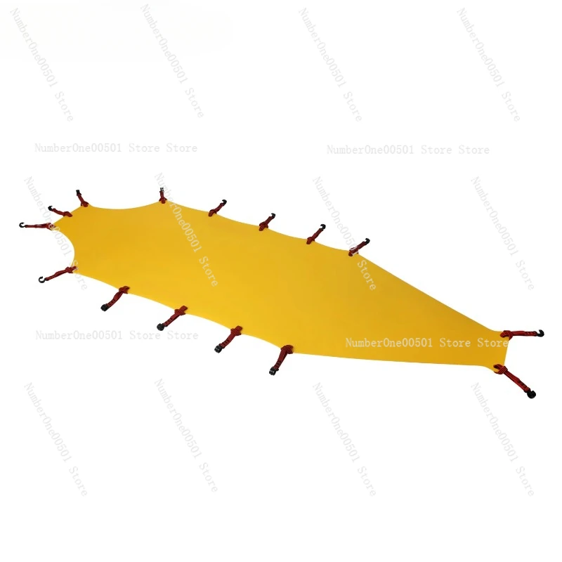 BH521 Stretcher Trailer Lightweight Rescue Stretcher Trailer Bottom Plate Wear-resistant, Smooth and Portable