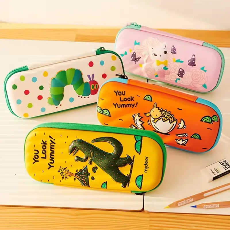 Mideer Kinderen Etui Artist Co Branding TYRANNOSAURUS REX BABY ANKYLOSAUR Kinderen Speelgoed voor Leren
