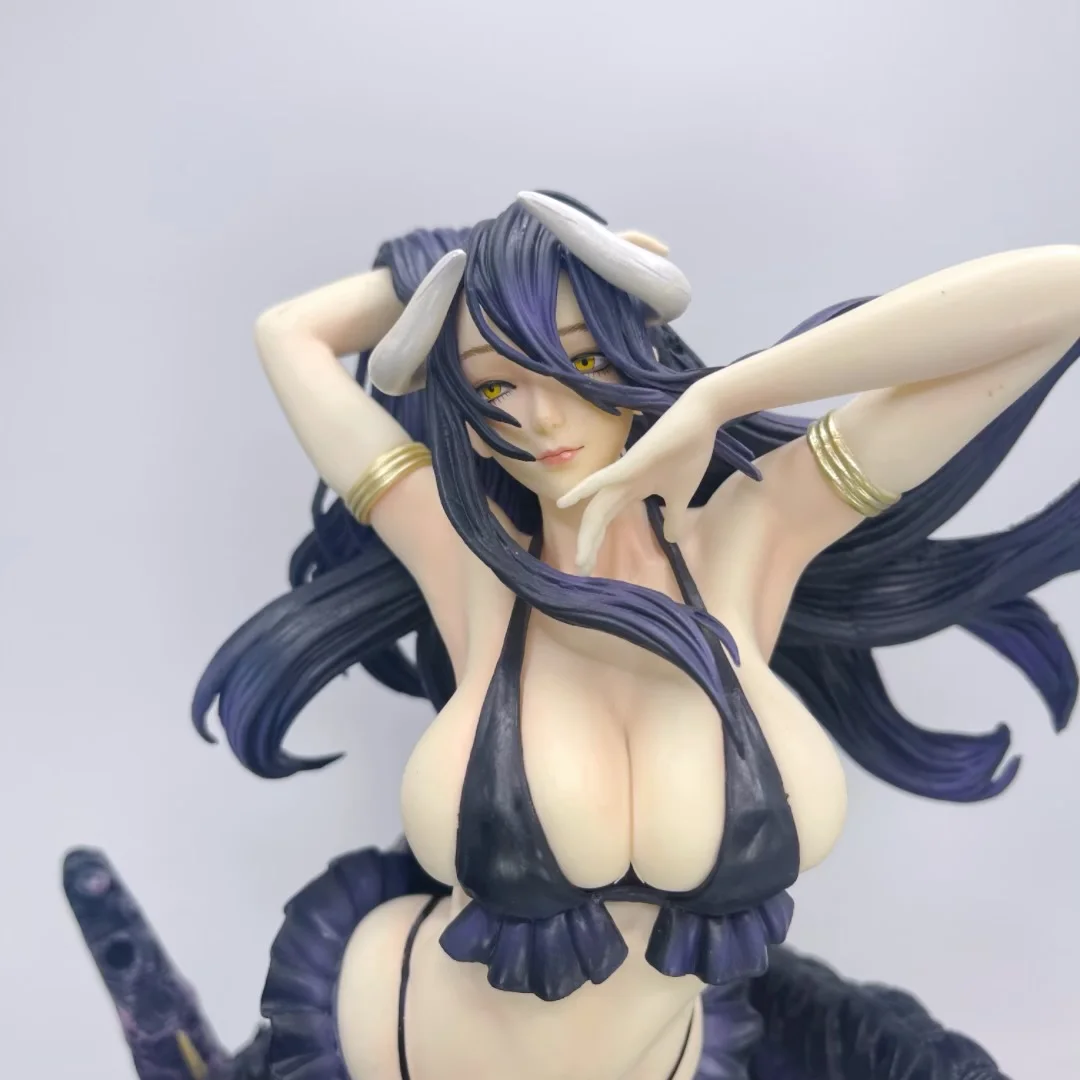 شخصيات أنمي أفرلورد ألبيدو ، شخصيات مثيرة للبنات ، ملابس سباحة ألبيدو أفرلورد ، مجموعة دمى ، هدايا نموذجية