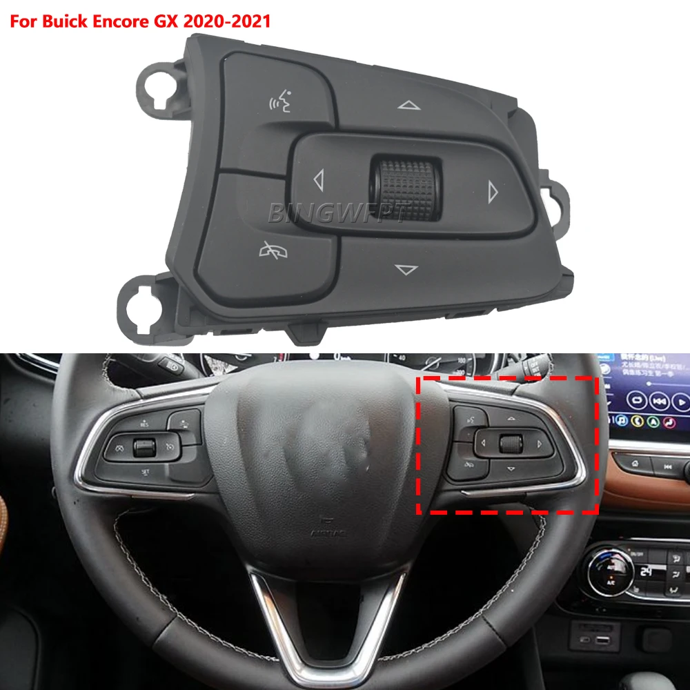 

Автомобильные многофункциональные кнопки переключения на рулевом колесе для Buick Encore GX 2020-2021, переключатель на рулевом колесе 13535357 13541206 13535360
