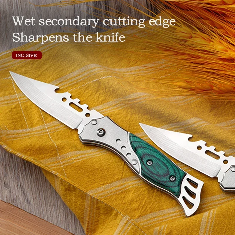 

Portable Folding Pocket Knife Outdoor Survival Tactical Knife Camping Hiking Adventure Self Defense EDC Rescue Multi-tool Knife