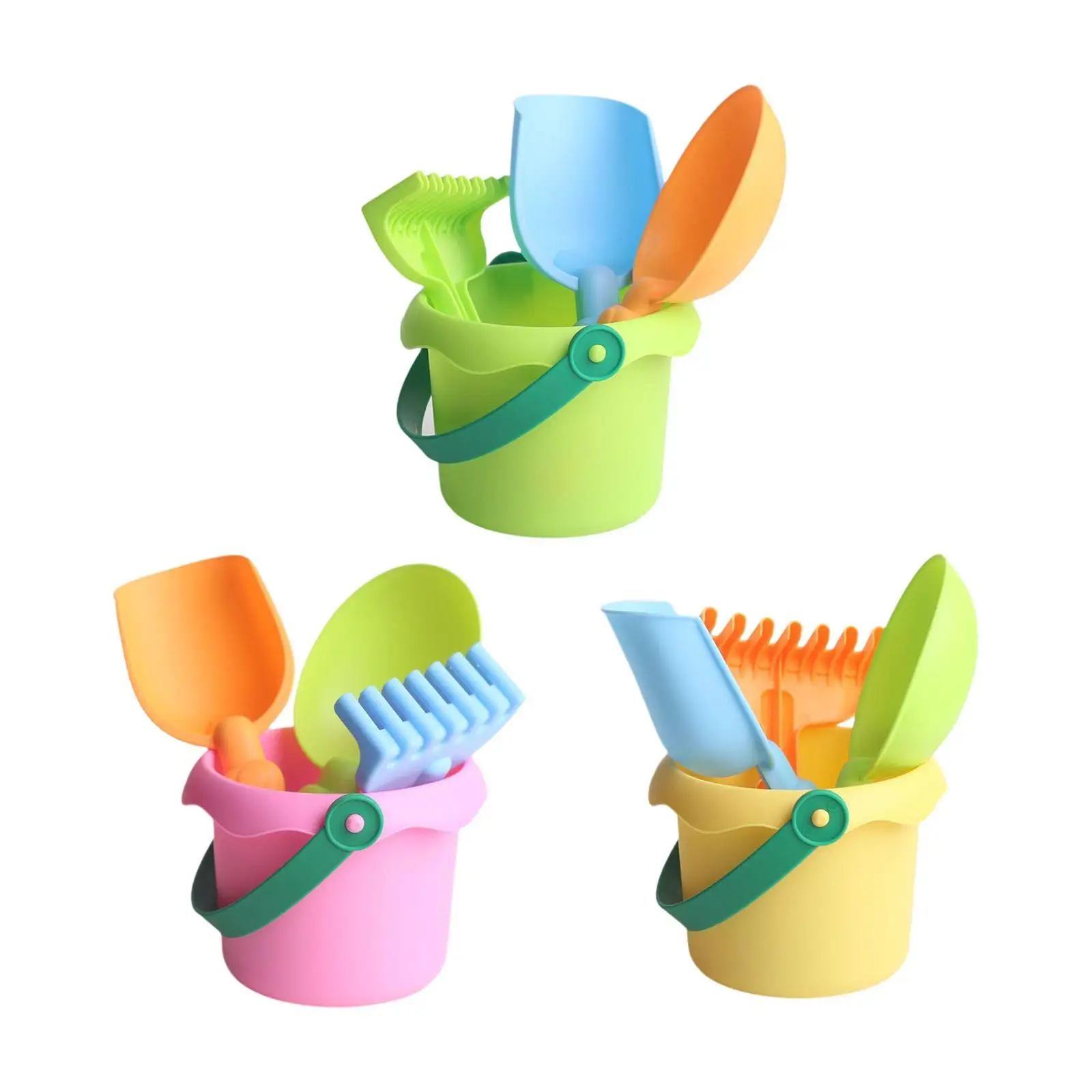 Ensemble de jouets de plage, jouets éducatifs, jouets de salle de bain, seaux à sable, pelles à sable pour cadeaux de fête, fête sur la plage pour enfants d'âge préscolaire